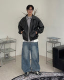 Carenti vegan leather blouson