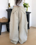 Malta Hip Sack Pocket Diagonal Cargo Pants