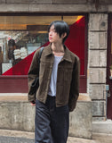 Poste Rivet Leather Trucker Jacket