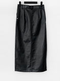 Rauki Leather Long Skirt