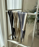 Kale Color Matching Rhombus Scarf
