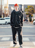 Orbit heavyweight Rex Two-way Hood Zip-Up