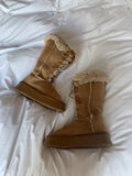 Rudolph laceup fur boots