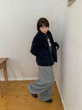 Fuchika Wool Reversible Fleece Jumper