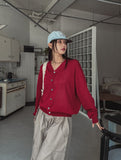 [U-BAISC] Steady Linen V-Neck Cardigan