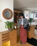 Kendo Stripe Round Cardigan