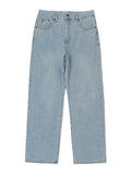 Wide Washing Denim Pants