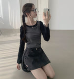 Dot Ribbon String Layered Unique Sleeveless