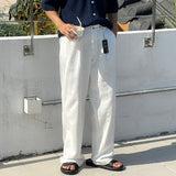 Lotz Pintuck Denim Wide Pants