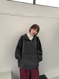 Culz Denim String Hood Over Anorak