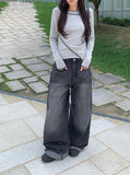 Hemmer Side Pintuck Wide Washing Pants