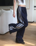 Zaya Race Track Wide Two-Way Pants