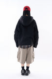 Mons hooded raglan short field jumper