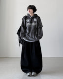 Storm Velour Layered Hoodie