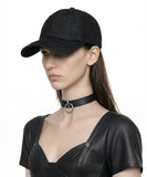Two visor denim cap
