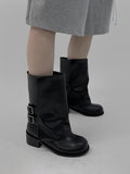 1126 Belt Warmer Middle Boots (5 cm)