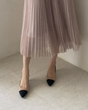 Linel color matching stiletto heel