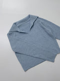 [Plan] Sailor Raglan Collar Knit