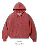 Pigment Crop Two Finder Hood Zip Up