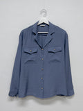 Isabelle pocket loose fit blouse