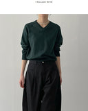 All Day Viscose V-Neck Standard Knit