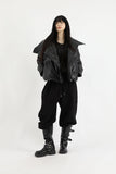 Ari cotton brushed balloon pants