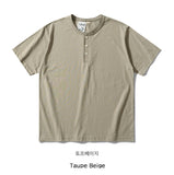 Stayble Henley-Neck Short Sleeve