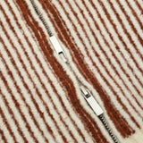 Mix Wool High-Neck Knit Zip-up
