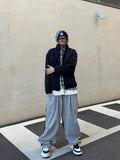 Daily Nylon Fleece Zip-Up
