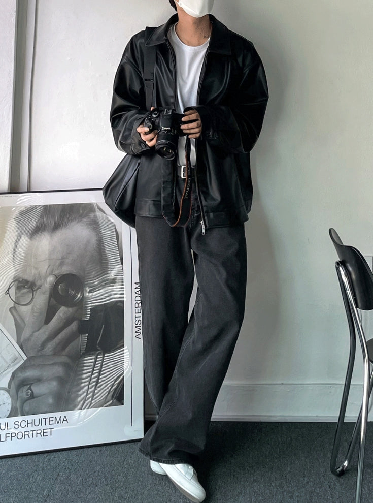 【COSYHARU】Milut leather two-way jacket COSYHARU (コシハル) - ミロットレザーツーウェイジャケット