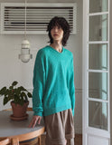 Boring Summer V-neck Knit