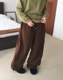 Teddys Side Pin Tuck Fleece Two Way Brushed Pants