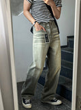 Icon Washing Wide Denim