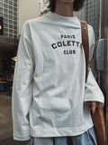 Colette Printing Over Long Sleeve T-shirt