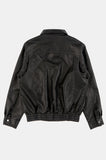 Clair vegan leather over jumper