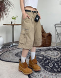 Coel Zip Cargo Bermuda Pants