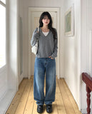 Monin Deep V-Neck Knit