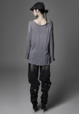 Crack loose fit knit