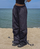 [U-BASIC] All-Day Parachute Nylon Pants