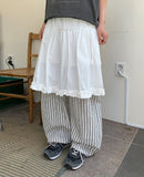 Dalyu Layered Nylon Midi Skirt
