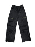 Zip Pintuck Cargo Pants