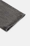 Freeze destroyed gray denim pants