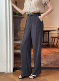 Flynn Summer Cool Pintuck Wide Slacks