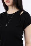 bold bean necklace