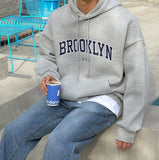 Overfit Double Layer Brooklyn Hoodie