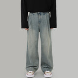 Teen Wash Wide Jeans