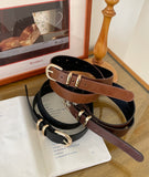 Gasseled Gold Buckle Belt