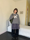 [BAONHAUS] Celts Cat Over Knit - S/S ver.