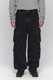 ADDED POCKET DENIM PANTS