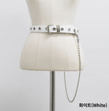 Rock Chic Eyelet Chain Belt